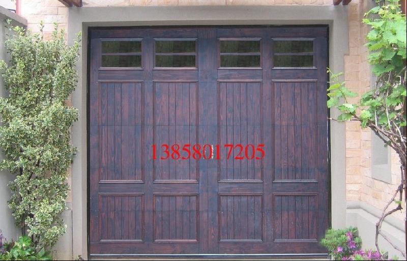 供應(yīng)實(shí)木車庫(kù)門（榿木）
