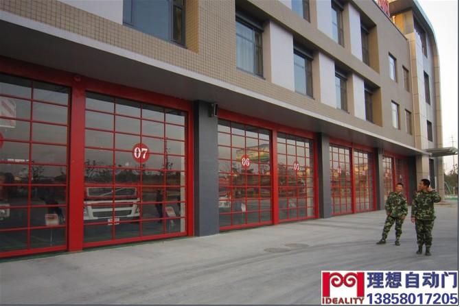 供應(yīng)消防隊透視車庫門M型