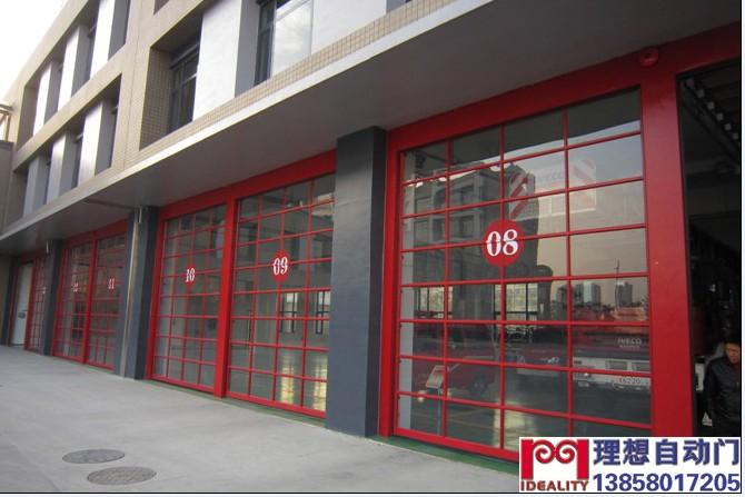 供應(yīng)消防隊透視車庫門M型