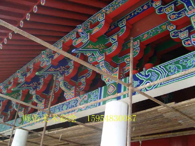 供應(yīng)什么是古建筑彩繪