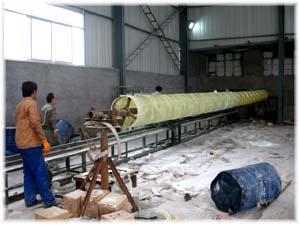 供應(yīng)蘇州市眾科玻璃鋼保溫管纏繞機(jī)
