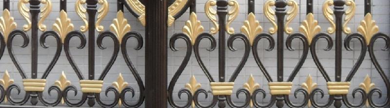 供應(yīng)武漢東易門業(yè)鑄鋁別墅花園大門