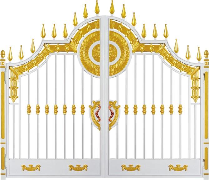 深圳鑄鋁別墅門廠家圖片