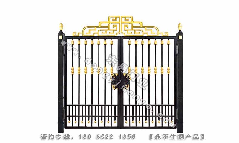 供應(yīng)佛山東易門業(yè)DY-T02鑄鋁庭院門