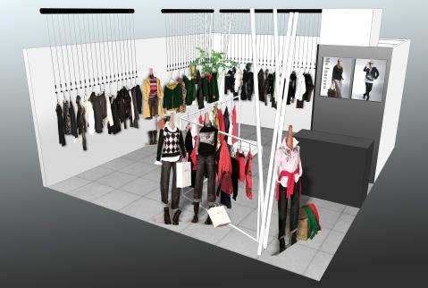 供應  南京服裝店裝修 設計 裝飾 裝潢江蘇亞偉裝飾