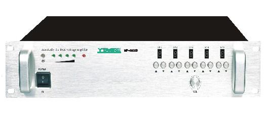 5分區(qū)音量獨控純后級功放3U圖片