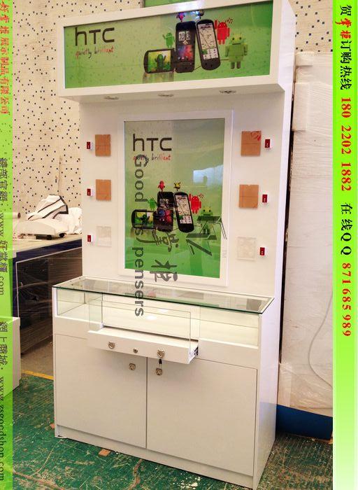 HTC手机摘机展示柜台图片