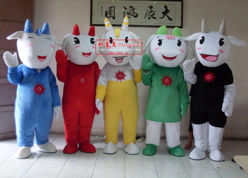 供應(yīng)鄭州財(cái)富鳥(niǎo)卡通人服裝廠直銷(xiāo)卡通人