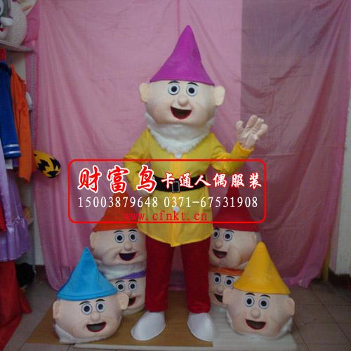 供應(yīng)鄭州財(cái)富鳥(niǎo)卡通人服裝廠直銷(xiāo)卡通人