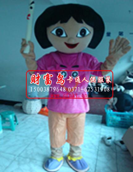 供應定做人偶服裝雪人卡通服裝演出道具服裝