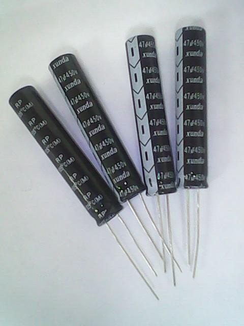 臥式鋁電解電容器 細(xì)長鋁電解電容器