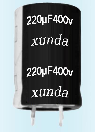 220uf400v牛角鋁電解電容圖片
