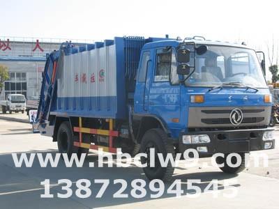 湖北程力垃圾車(chē)壓縮式垃圾車(chē)圖片