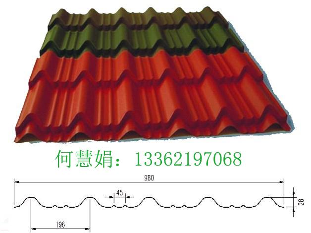 杭州市浙江仿古瓦828型仿古彩钢琉璃瓦厂家供应浙江仿古瓦828型仿古彩钢琉璃瓦生产厂家