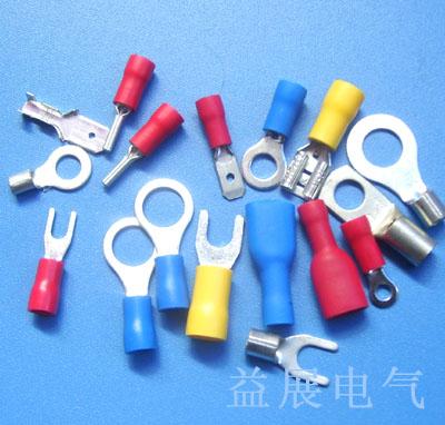 叉形冷壓接線端頭圖片/叉形冷壓接線端頭樣板圖 (2)