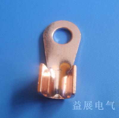 益展電氣專業(yè)生產(chǎn)開口鋁線鼻子度錫銅鼻子銅鼻子批發(fā)開口電纜銅鼻子