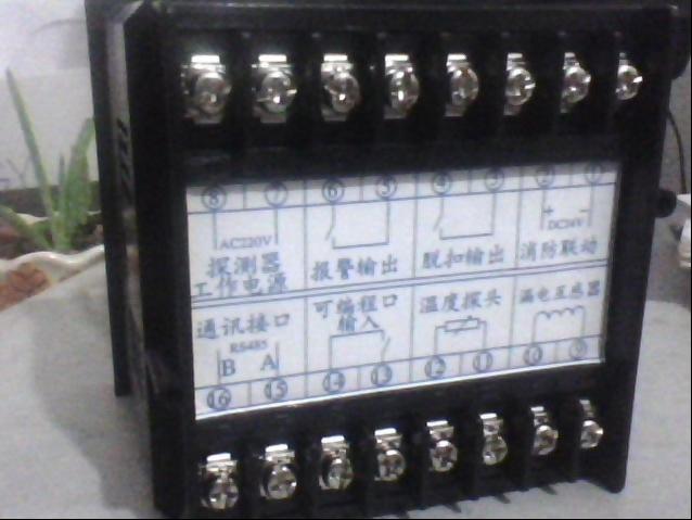 供應浙江剩余電流式電氣火災監(jiān)控探測器，面板安裝，經濟型1拖1