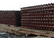 離心球墨鑄鐵管的安放圖片