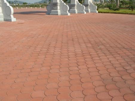 供應(yīng)建菱扇型磚 正益石，磨砂石，透水磚，建菱磚