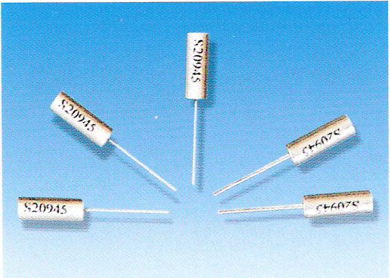 供应圆柱形晶振表晶柱晶76.8KHZ 75KHZ 48KHZ