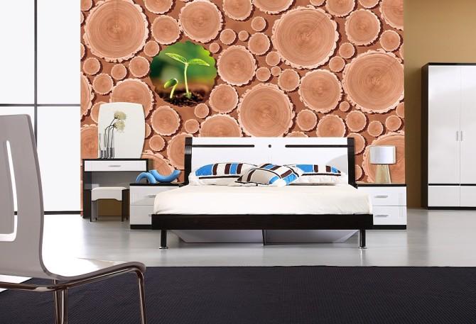 供應(yīng)天津定制壁紙墻紙