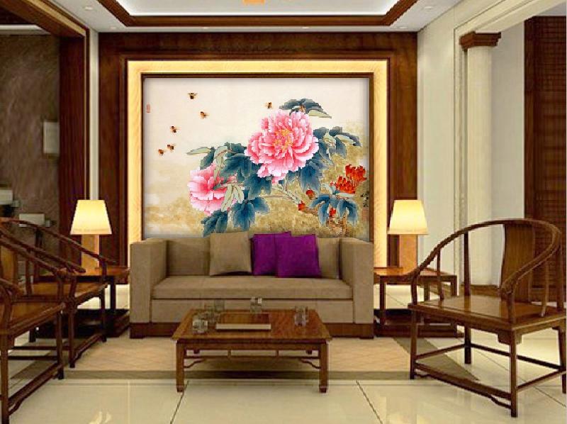 供應(yīng)臺灣定制壁紙墻紙