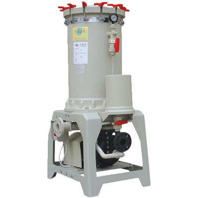 自吸式精密藥液過濾機圓座圖片