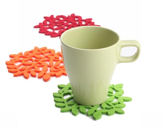 供應(yīng)彩色杯墊/隔熱杯墊/廣告禮品杯墊 可定做