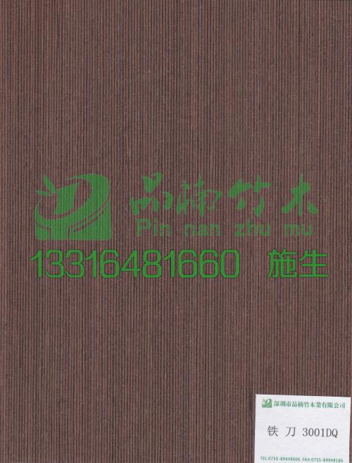 深圳市铁刀3001DQ科技木皮厂家