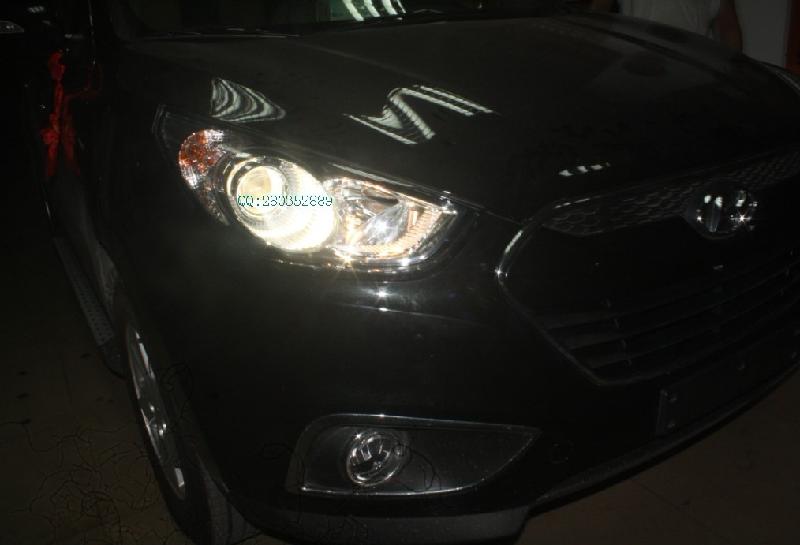 南寧現(xiàn)代IX350改裝Q5小糸雙光透鏡圖片