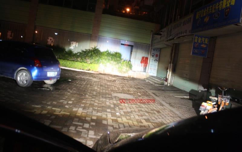 供應(yīng)波羅GTI改海拉5雙光透鏡波羅改綠色惡魔眼歐司朗D2S燈泡