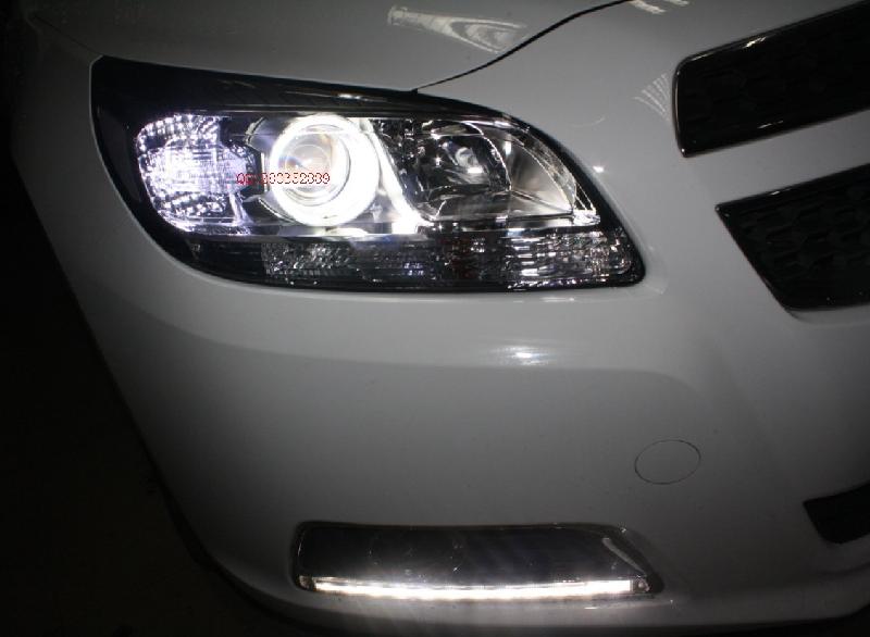 供應(yīng)南寧邁銳寶改燈白色天使眼專車*行車燈效果星宇陽光改燈