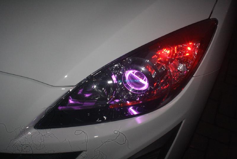 供應(yīng)廣西雙氙大燈馬3改雙光透鏡惡魔眼效果廣西星宇陽(yáng)光作品