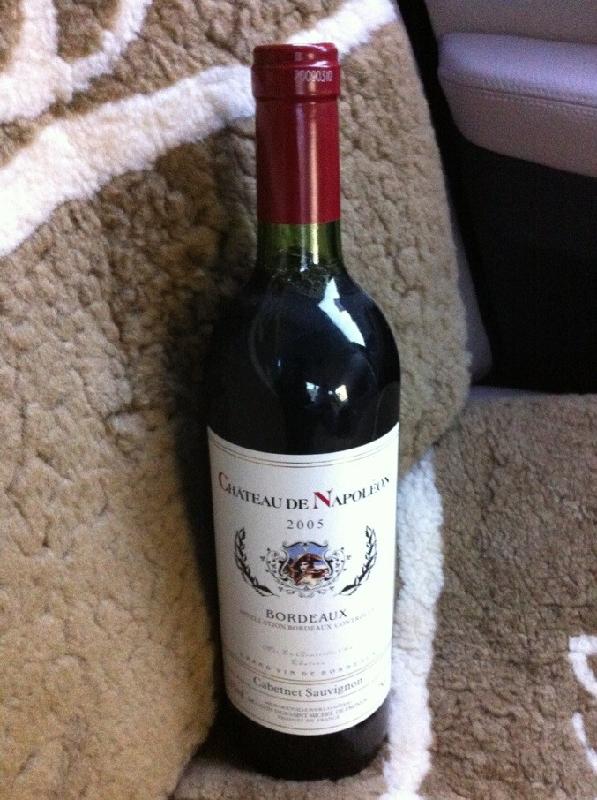 2005年拿破侖莊園紅酒圖片
