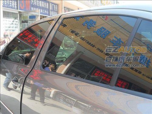 石家莊壹捷夏季龍膜汽車膜團購斯柯達明銳全車龍膜太陽膜團購價格特惠