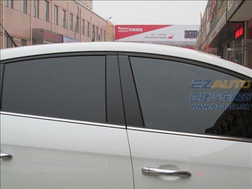 石家莊壹捷夏季龍膜汽車膜授權(quán)施工特價菲亞特博悅龍膜隔熱膜夏季促銷團購