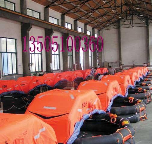 供應(yīng)氣漲式拋投式救生筏，可吊式救生筏，