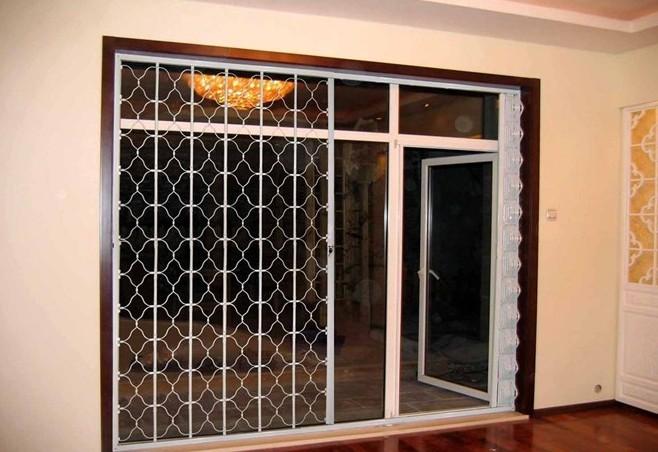 徐州折疊錳鋼防盜窗圖片