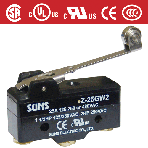 Z-25GW2高容量型微動開關(guān)圖片