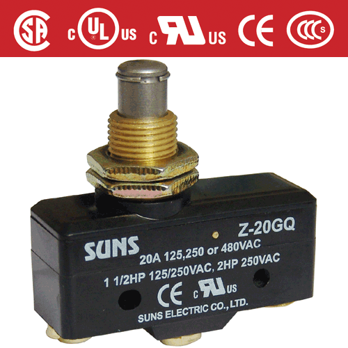 Z20GQ高容量型微動開關(guān)圖片