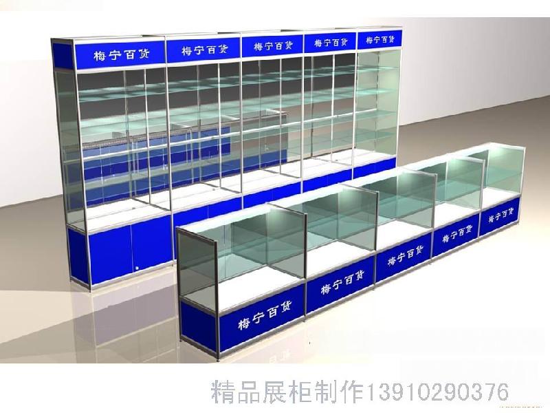 展柜鈦合金貨架圖片/展柜鈦合金貨架樣板圖 (4)