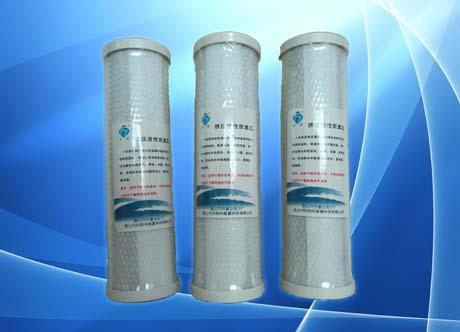 前置椰殼網(wǎng)狀燒結(jié)活性炭凈水濾芯圖片