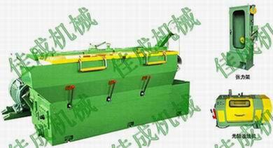 佳成机械齿轮传动拉丝机图片