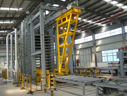 竹絲板重組竹熱壓機圖片