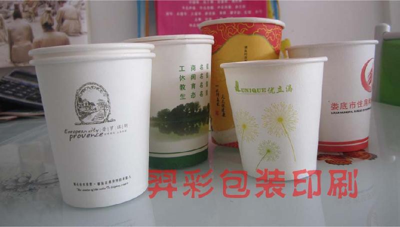 供應長沙紙杯印刷_長沙印廣告紙杯_長沙一次紙杯印刷