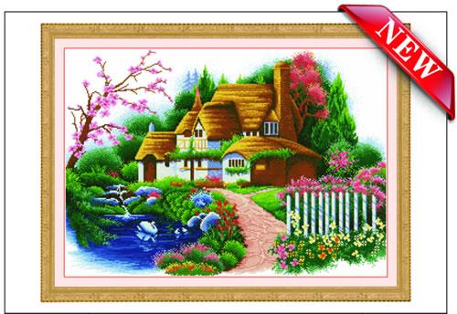 福州精準(zhǔn)100印花十字繡圖片