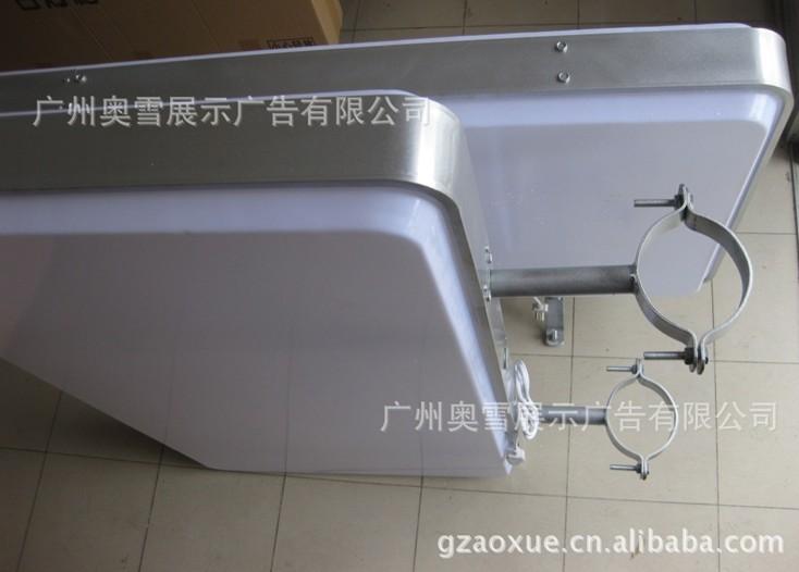 供應電線路燈桿抱環(huán)腳廣告單/雙面燈箱