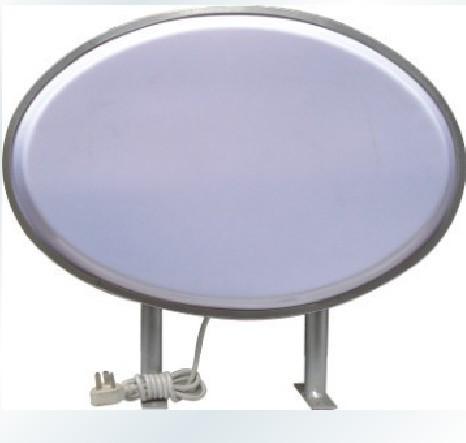 供應(yīng)定做橢圓3550空白廣告吸塑燈箱