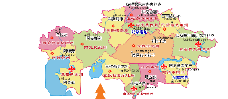 大洋物流　供应 广州－阿克套/Aktau国际铁路运输      图片