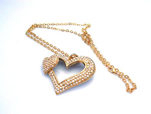 供應(yīng)流行項鏈 高回頭率的項鏈 心形吊墜項鏈